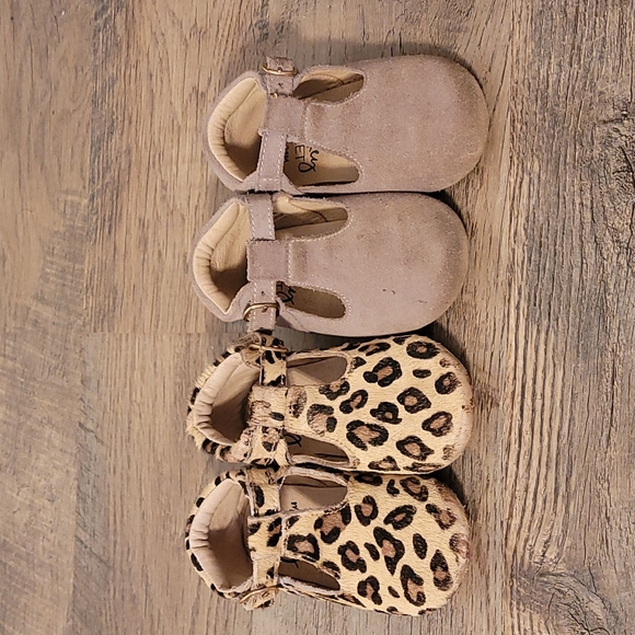 Monkey Feet Other - 2 Pair of Monkey feet USA shoes in good play condition. Size 18-24M